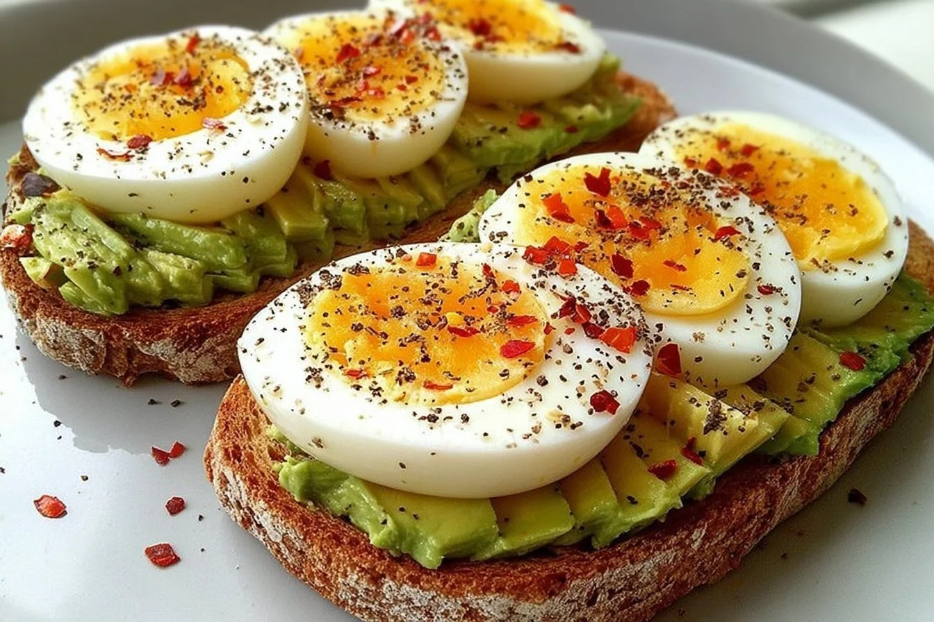 Avocado Toast with Soft-Boiled Eggs: Simple, Satisfying Breakfast