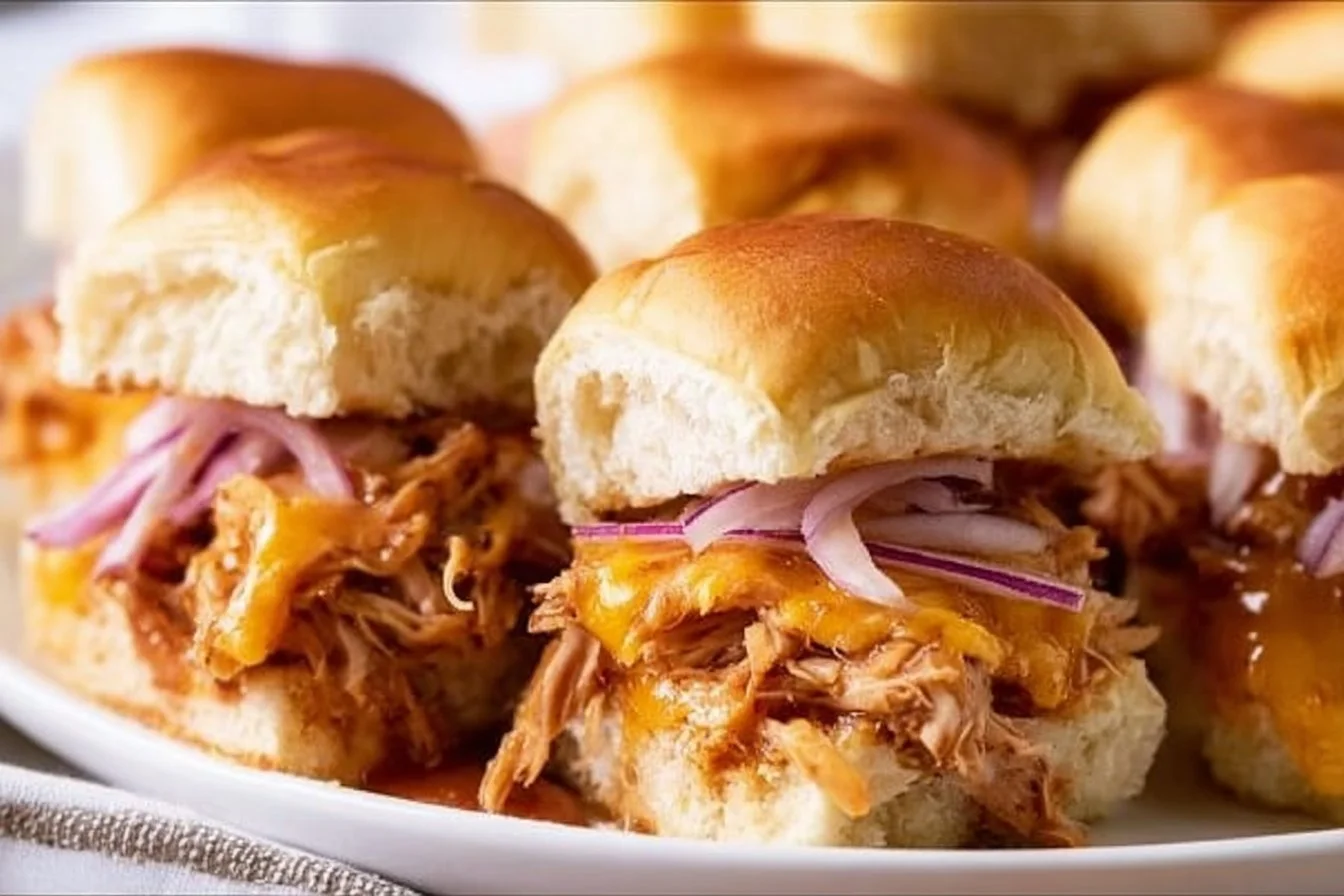 BBQ Chicken Sliders