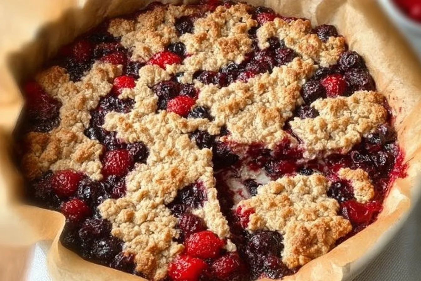 Berry Oatmeal Bars