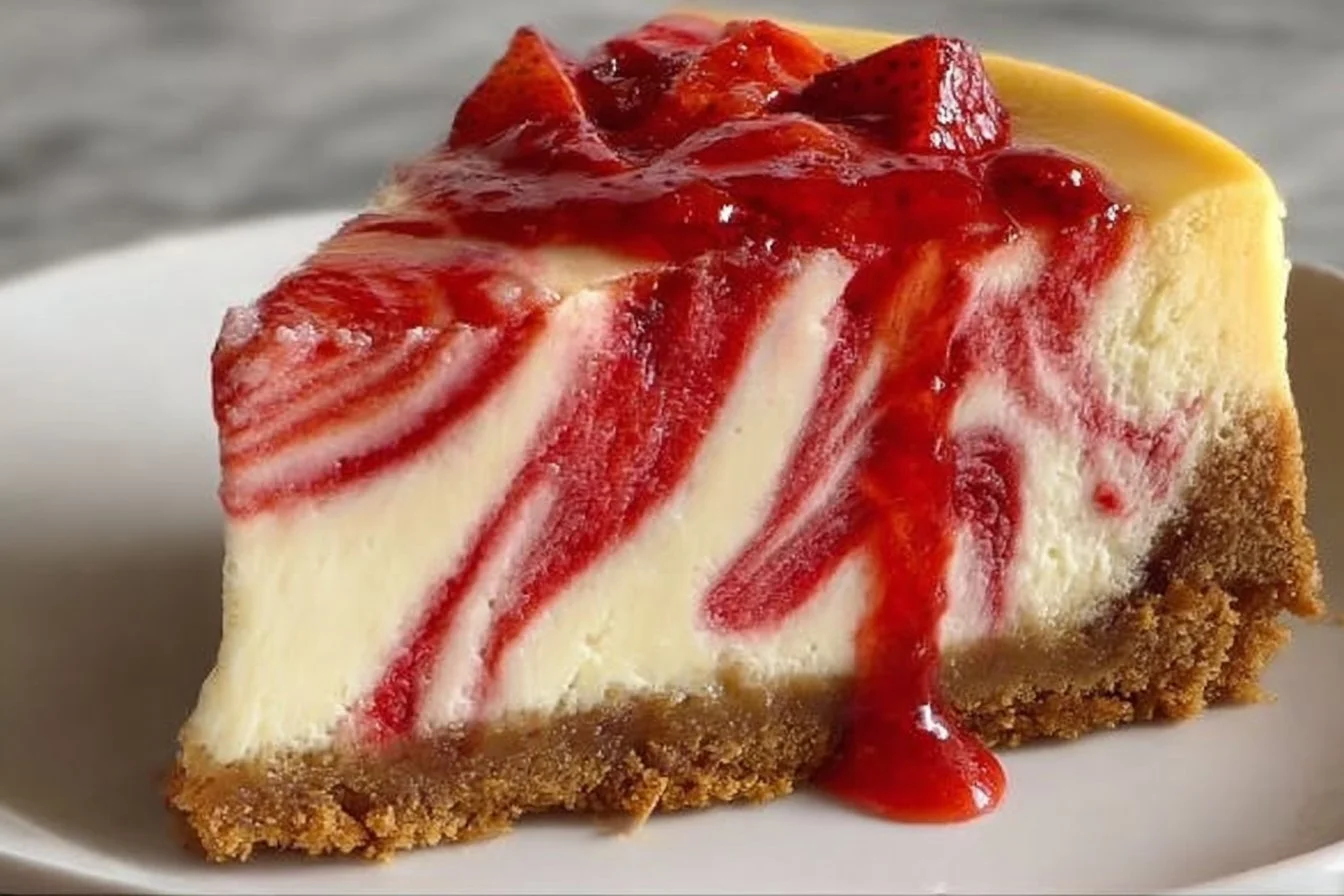 Best Strawberry Cheesecake