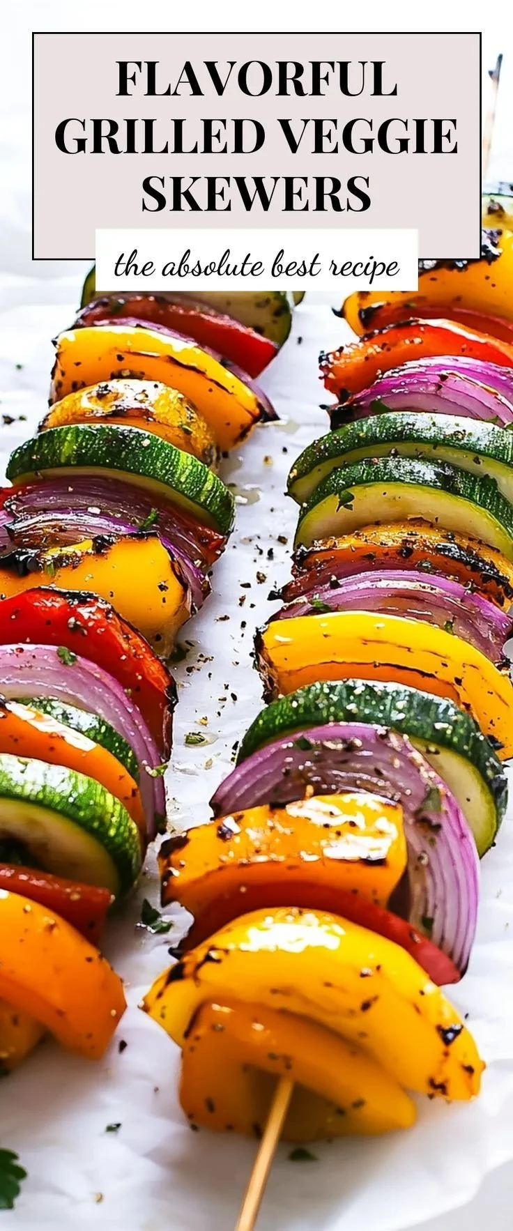 Flavorful Grilled Veggie Skewers