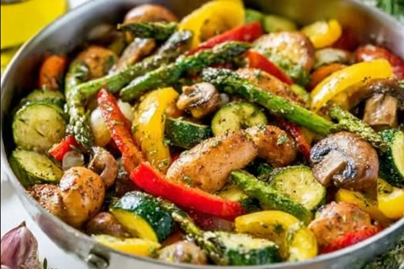 One Pan Italian Chicken Skillet Recipe