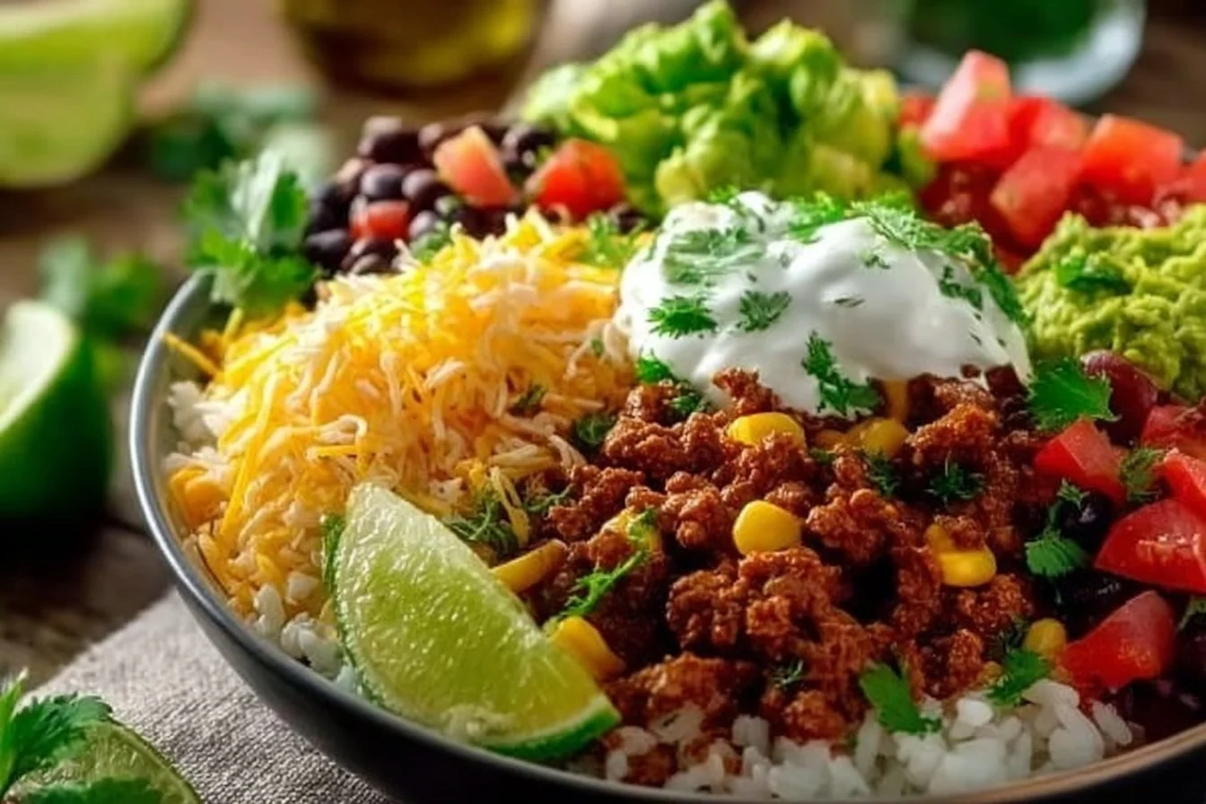 Quick and Easy Taco Bowl