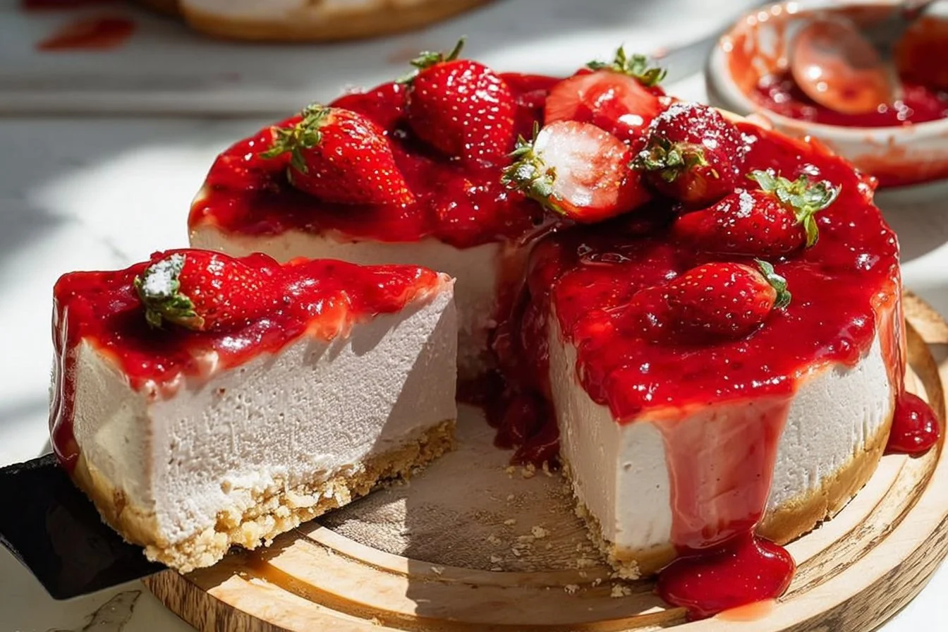 Strawberry Cheesecake for Fresh, Creamy Dessert Lovers