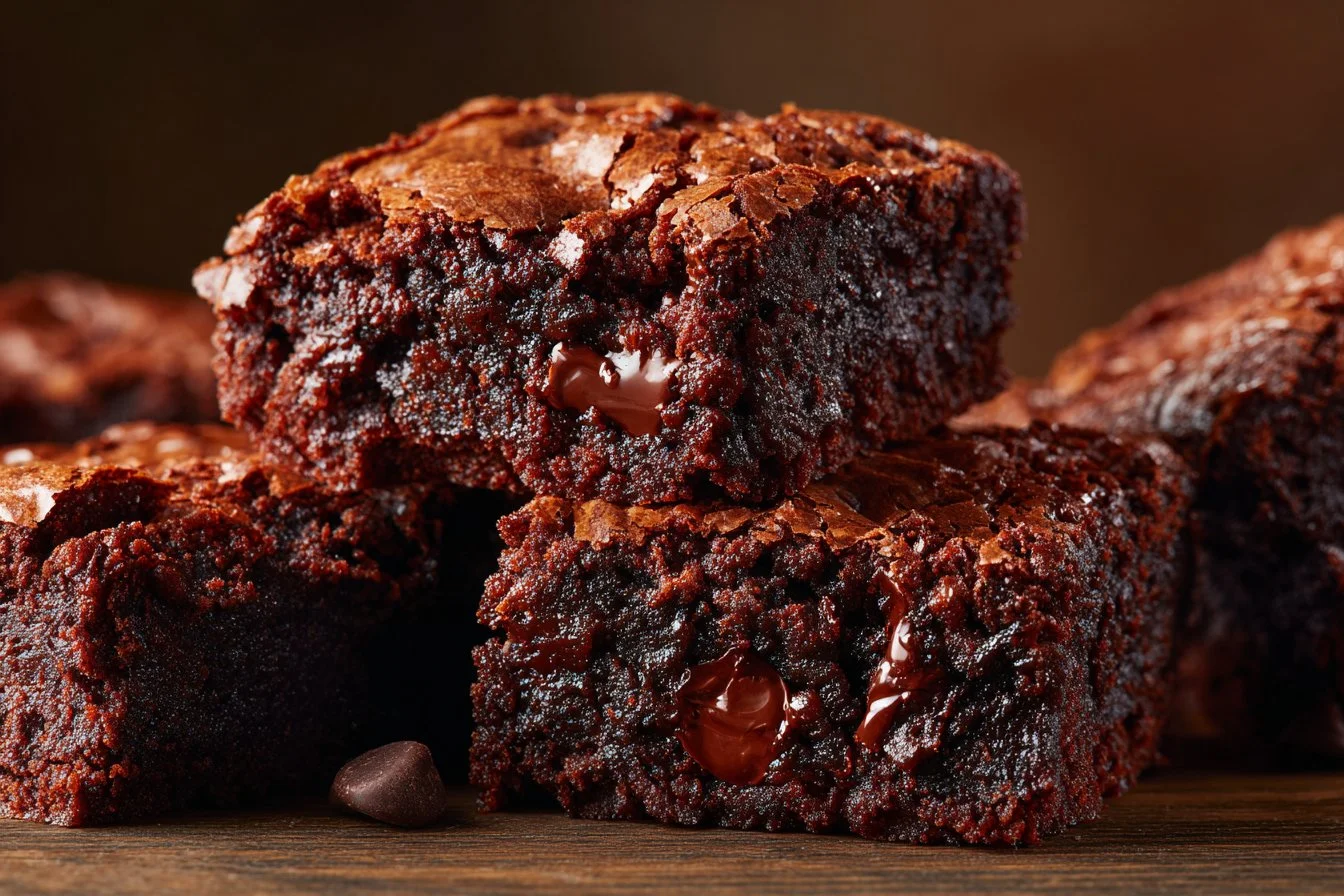 The Easiest Fudgy Chocolate Brownies Ever
