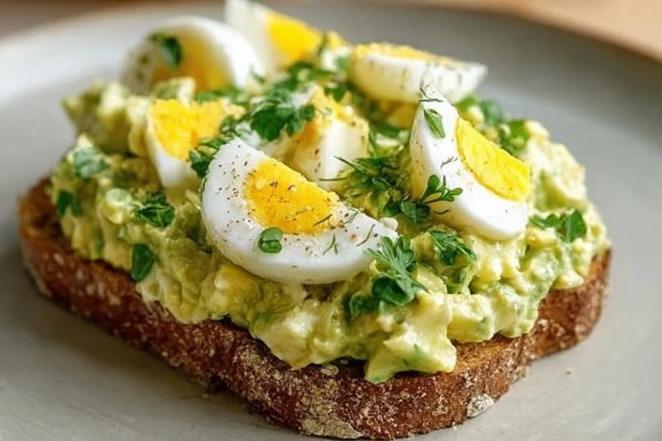 Zesty Avocado Egg Salad
