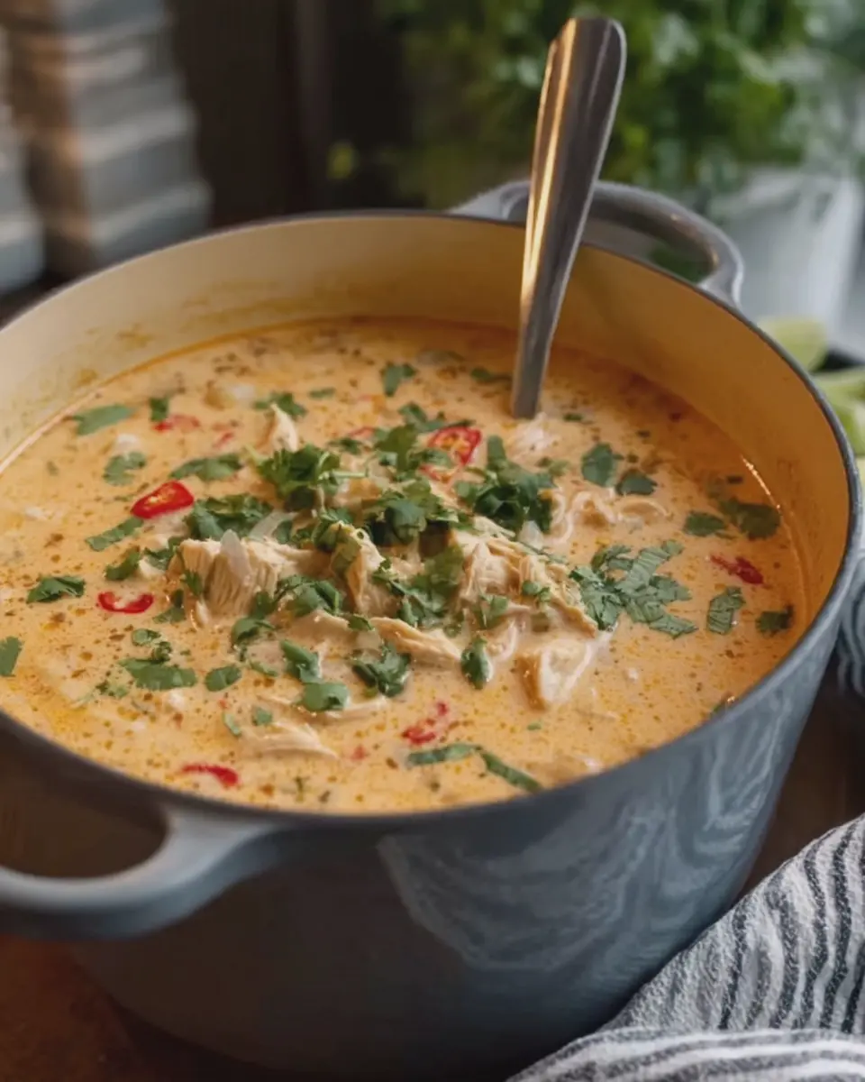 Creamy Chipotle Chicken Soup