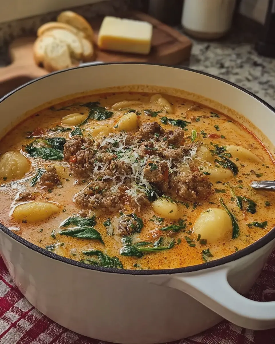 Creamy Italian Sausage Soup