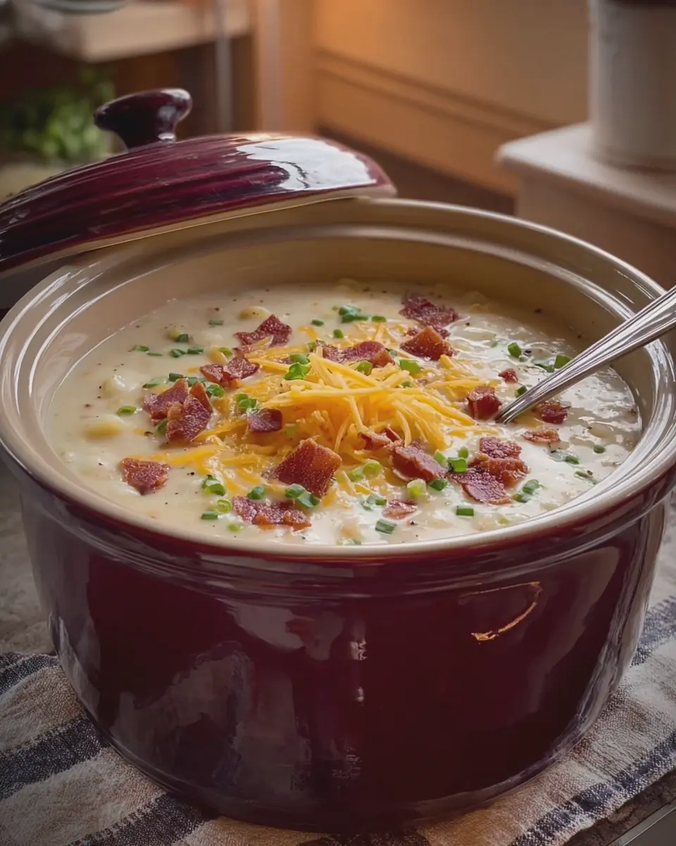 Crockpot Crack Potato Soup