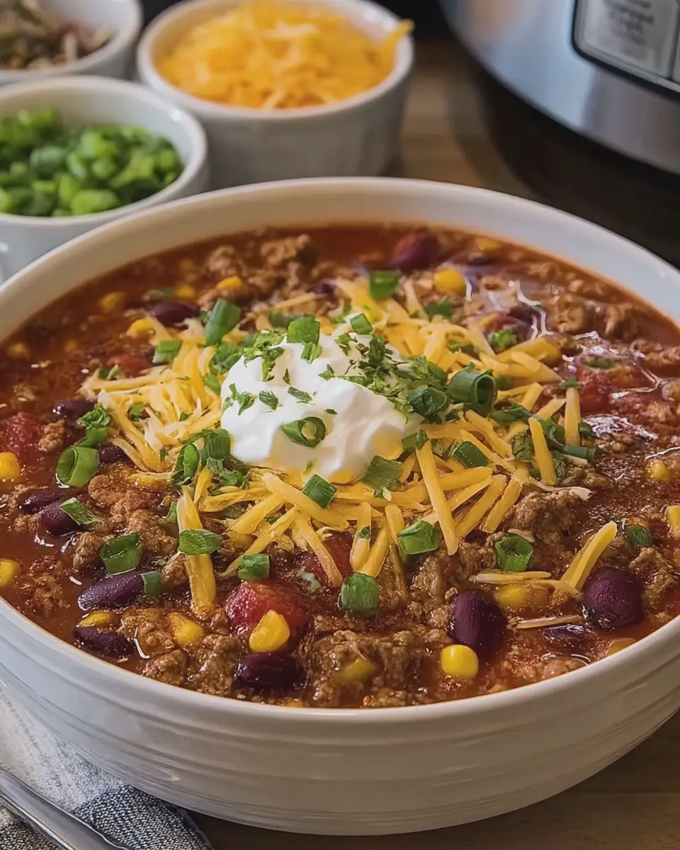 Crockpot Taco Soup