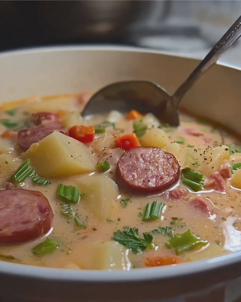 Kielbasa Potato Soup