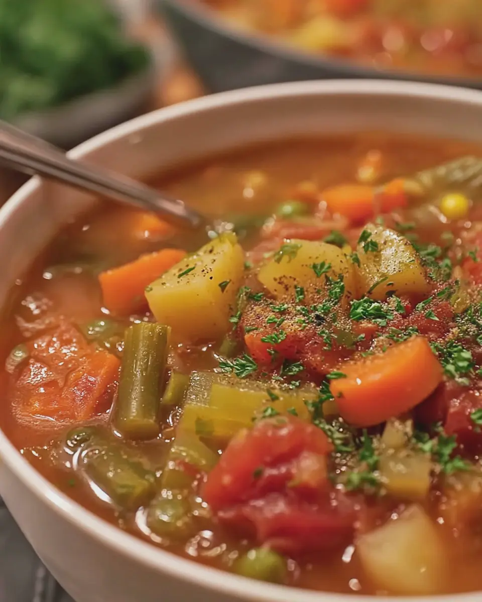Old-Fashioned Vegetable Soup